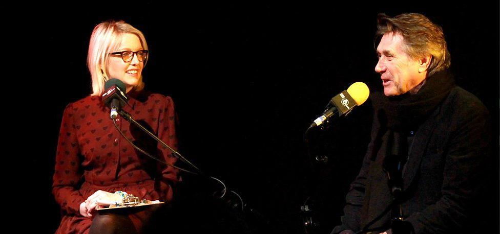 Bryan Ferry and Lauren Laverne